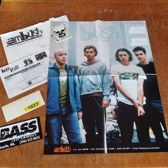 Bush Fan Club and tickets - Picture 1 of 2